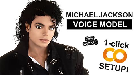 Michael Jackson AI Voice Model RVC 1 CLICK Google Colab Setup YouTube