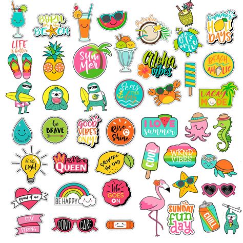 Beach Aesthetic Stickers - Tourist Attaction
