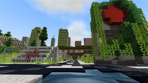 Minecraft Map Zombie Survival Apocalypse City Garcartoon