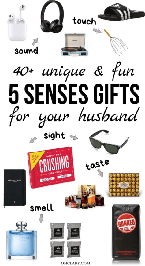 5 Senses Ts For Husbands Who Love Unique And Creative Presents This