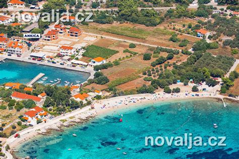 Pláže Prižba Ostrov Korčula Chorvátsko Novalja