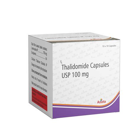 Thalidomide 100mg Capsules Exporters Bulk Supplier Of Thalidomide