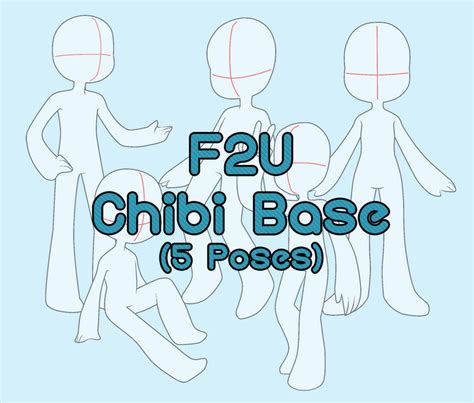 F2u Chibi Base 5 Poses By Darthsuki On Deviantart