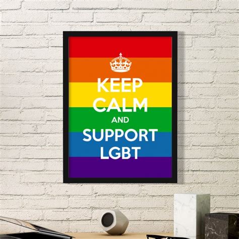 Lgbt Stippling Rainbow Transgender Bisexuals Support Keep Calm And