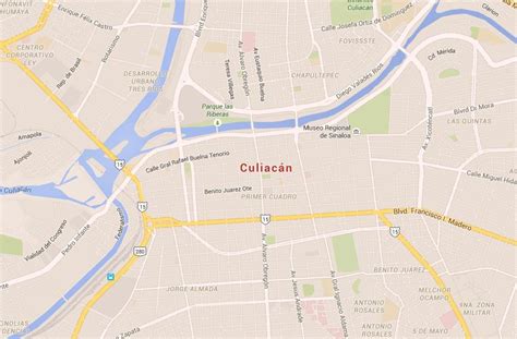 Map Of Culiacan