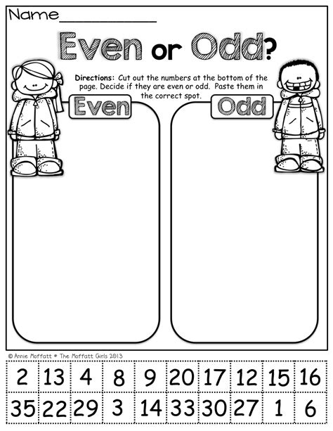 Free Printable Odd And Even Worksheets Lexias Blog