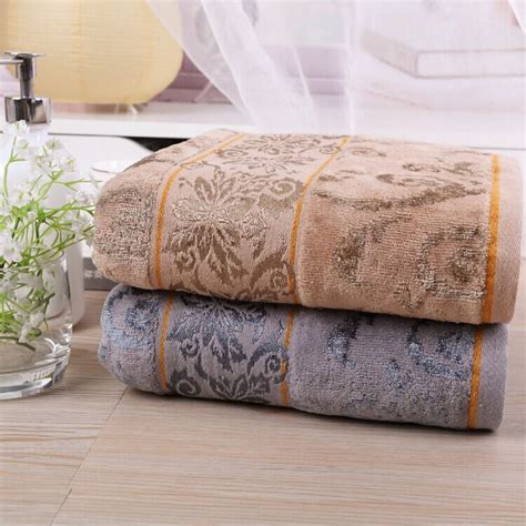 Good quality bath towels should be soft and absorbent. 70*140cm Luxury Cotton Bath Towels for Adults,Elegant ...