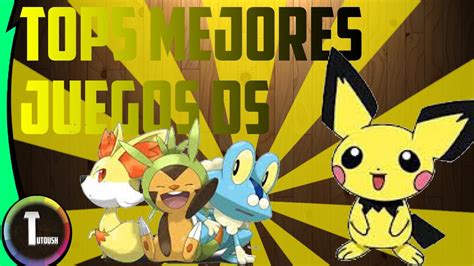 Estos juegos muestran la visión en 3 dimensiones que le dan un realismo cinematográfico que se traduce en una mayor inmersión que la que nos ofrecen los juegos 2ds y que ha marcado un antes y un después en la historia del gaming. Top 5 los mejores juegos de PokemonNintendo DS - YouTube