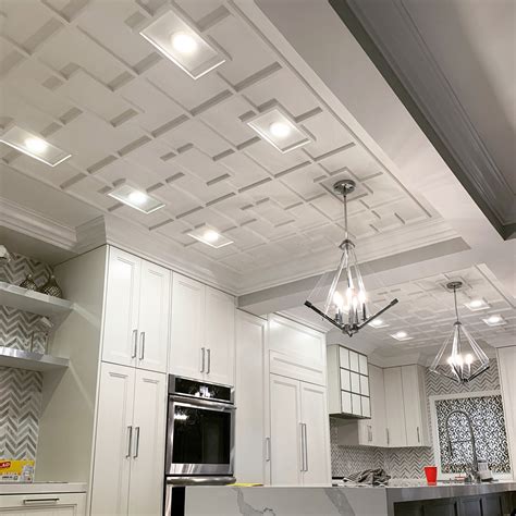 Explore sunken panel designs and add architectural detail to any room. Waffle & coffered Ceilings Gallery | VIP Classic Moulding ...