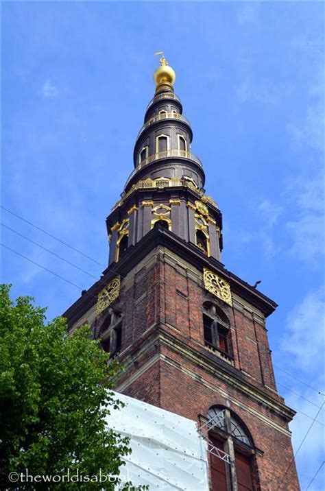 Copenhagens Church Of Our Saviour Spire The World Is A Book