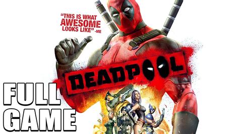 Deadpool Video Game Full Game Walkthrough Longplay Youtube