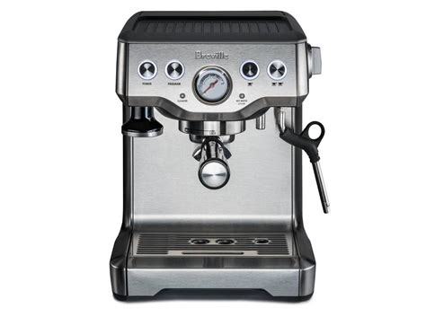 The infuser espresso machine by breville, bes840xl guides you to the perfect espresso with the built in pressure gauge. BREVILLE The Infuser (BES840) | Protégez-Vous.ca