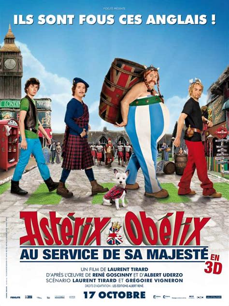 Bienvenue sur l'assistance en ligne du site laposte.fr. Affiche du film Astérix et Obélix : au service de Sa ...