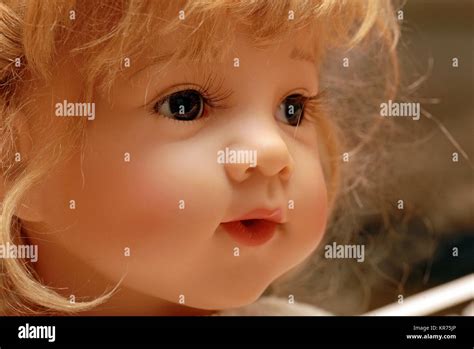 Baby Doll Face Stock Photo Alamy