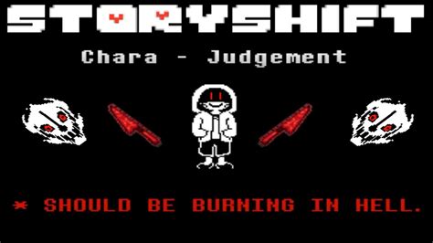 Storyshift Genocide Chara Fight Chara Judgement Undertale Fangame