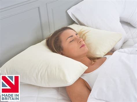 Two distinct sides for combination back and side sleepers. New Orthopaedic Supportive Neck Head Pillow for Side Sleepers Medium Firmness