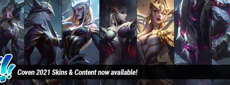 Surrender At 20 Coven 2021 Skins And Content Now Available