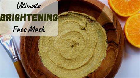 Skin Brightening Orange Peel Powder Face Mask Diy Home Recipe