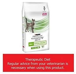 Jody pinson, the vice president of walmart's pet division, told veterinary practice since hydrolysis breaks down proteins, it makes them hypoallergenic and appropriate for cats with allergies. Purina PRO PLAN Vet Diet Feline HA Hypoallergenic Cat Food ...
