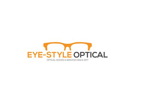 Colorful Bold Optical Logo Design For Eye Style Optical By Jika