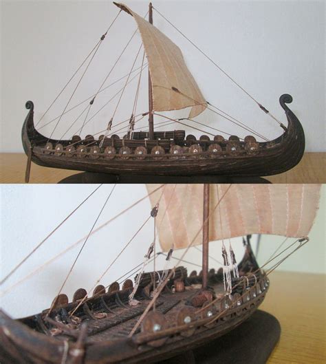How To Make Model Viking Ship Building Houdini Sailboat