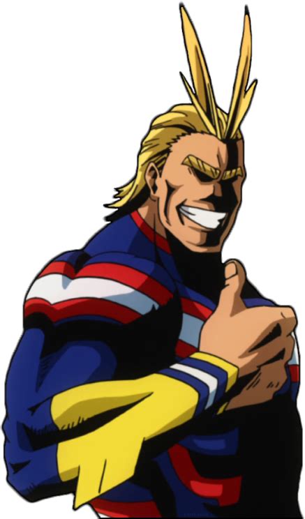 Heroism Is Universal Look It S A Transparent All Might Png
