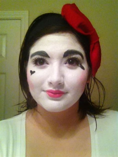 Mime Makeup For Halloween Mime Makeup Makeup Halloween Face Makeup