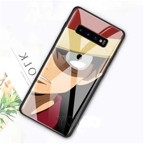 Anime One Piece Luffy Zoro Tempered Glass Case For Samsung Galaxy Note