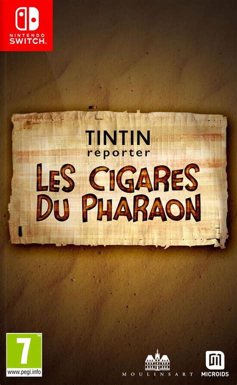 Tintin Reporter Les Cigares Du Pharaon Sur Switch Tous Les Jeux Vid O