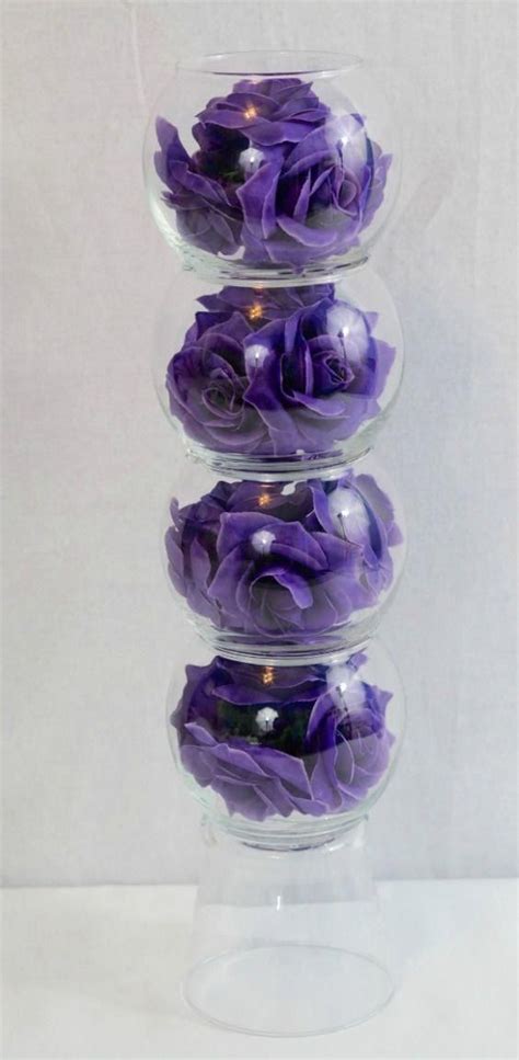 Diy Purple Passion Wedding Centerpiece In 3 Easy Steps Flower