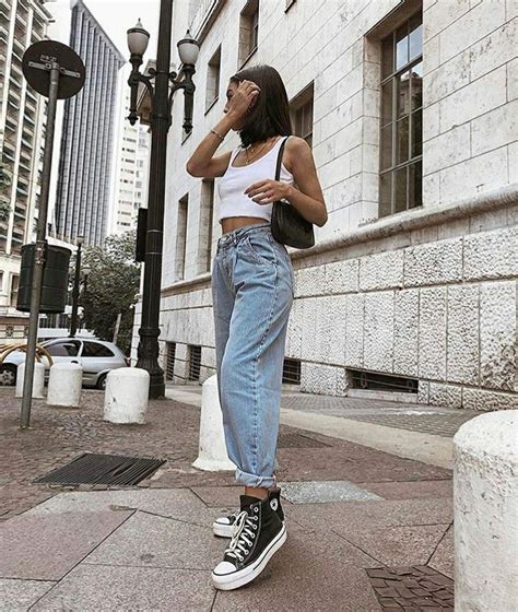 Basic Outfit Inspo Ootd Casual White Denim