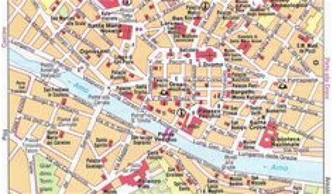 Map Of Firenze Italy Best Florence Sights Images Florence Sights