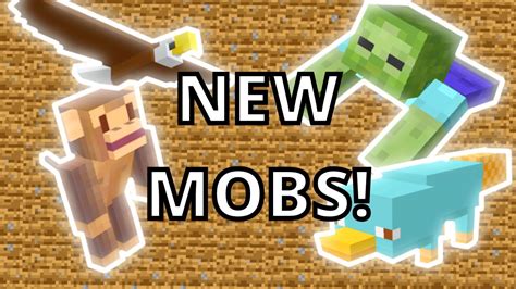 New Mobs In Minecraft Youtube