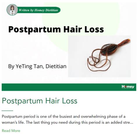 Postpartum Hair Loss Simple Balance Nutrition