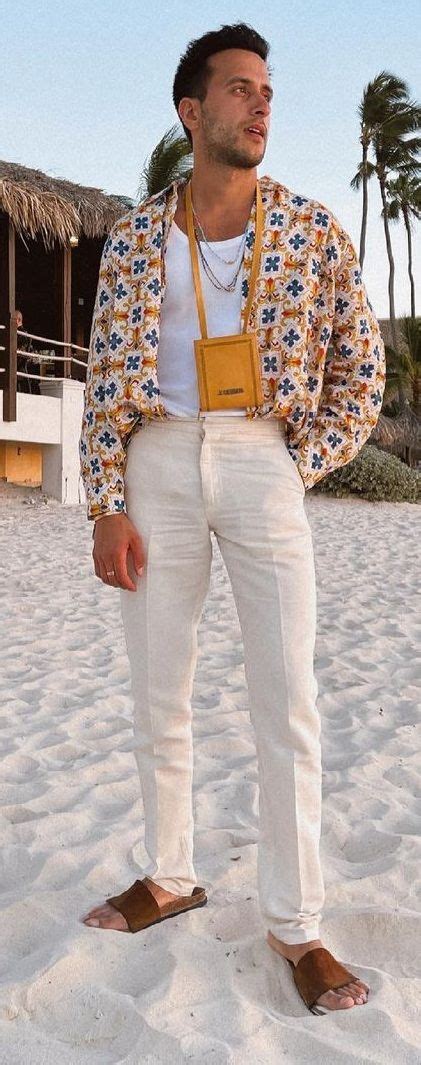 Beach Party Outfits Beach Wear Men Beach Clothes For Men Mens Outfits Beach Outfit For Men