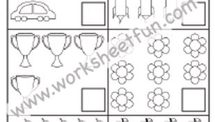 Counting Worksheets - 3 Worksheets | Alphabet worksheets free, Worksheets free, Counting worksheets