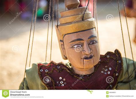 Myanmar Tradition Doll Hanging Stock Image Image Of Myanmar Travel