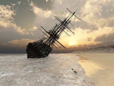Beach Shore Wreck Abandoned Ships Shipwreck Old Sailing Ships