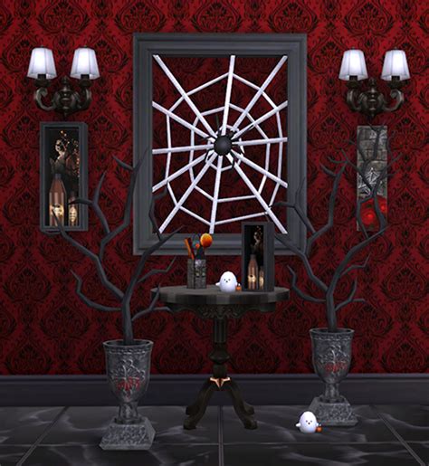 Soloriya Gothic Decor Set Sims 4