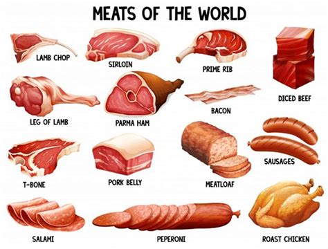 Check spelling or type a new query. Meat, Poultry and Seafood Vocabulary - ESL Buzz