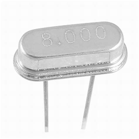 Fuxell Crystal Oscillator Hc 49s Low Profile 8000 Mhz 8 Mhz 50