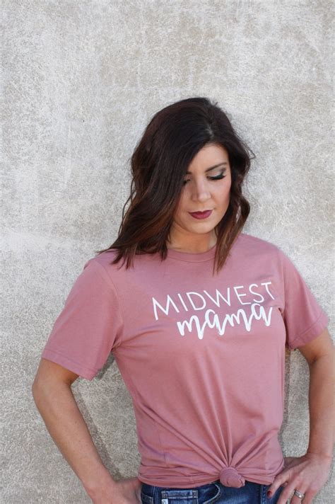 Midwest Mama T Shirt Mom Shirt Ts For Mom Mothers Day Etsy