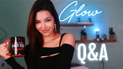 Asmr Glow Tells Her Secrets Answering Your Questions Youtube