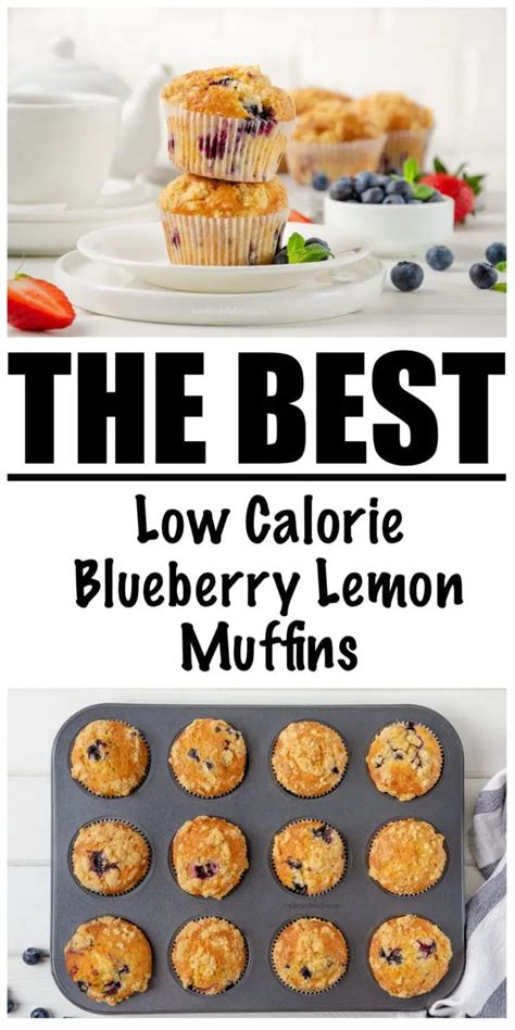 Low Calorie Blueberry Lemon Muffins Lose Weight By Eating
