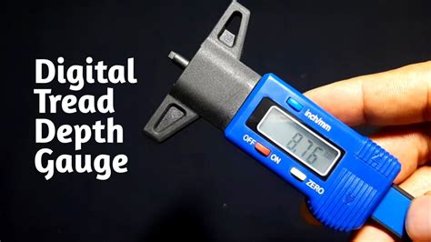 Alat Ukur Ketebalan Ban Digital Tread Depth Gauge Youtube