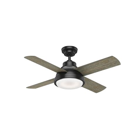 The reason is that every single unit by this unit includes an integrated light kit that comes with a white glass bowl that covers one 17w light bulb. Casablanca Levitt 44 in. LED Indoor Matte Black Ceiling ...