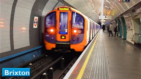 Brixton Victoria Line London Underground 2009 Tube Stock Youtube