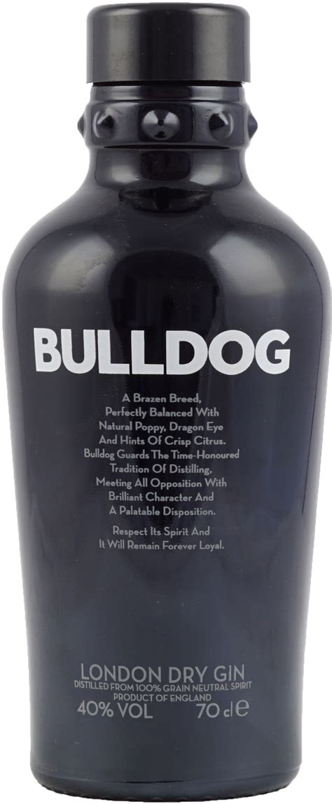 Bulldog London Dry Gin Mit 07 Liter Und 40 Vol Im S