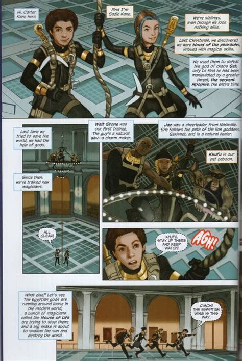 Throne Of Fire Kane Chronicles Graphic Novels 02