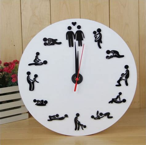Sex O Clock Sex Positions Wall Clock Wish